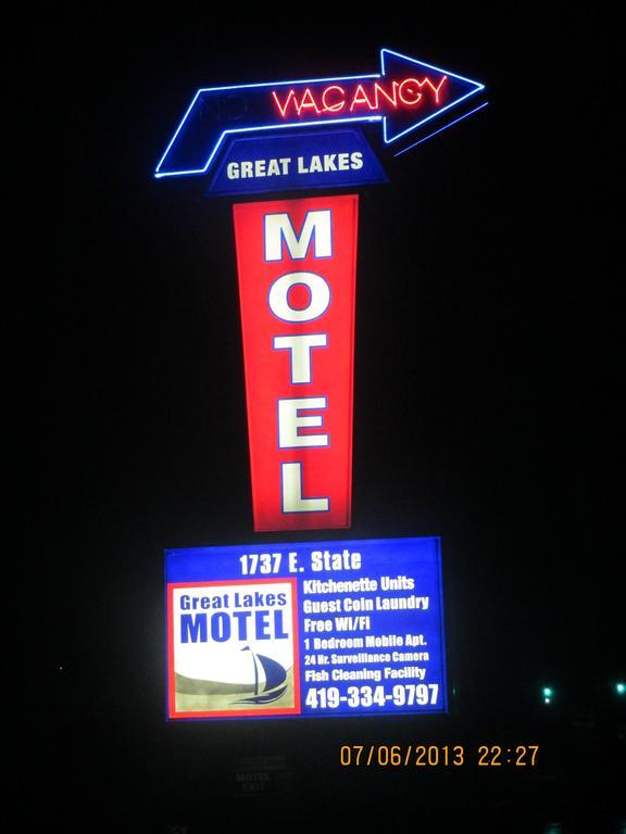 Great Lakes Motel 프리몬트 외부 사진
